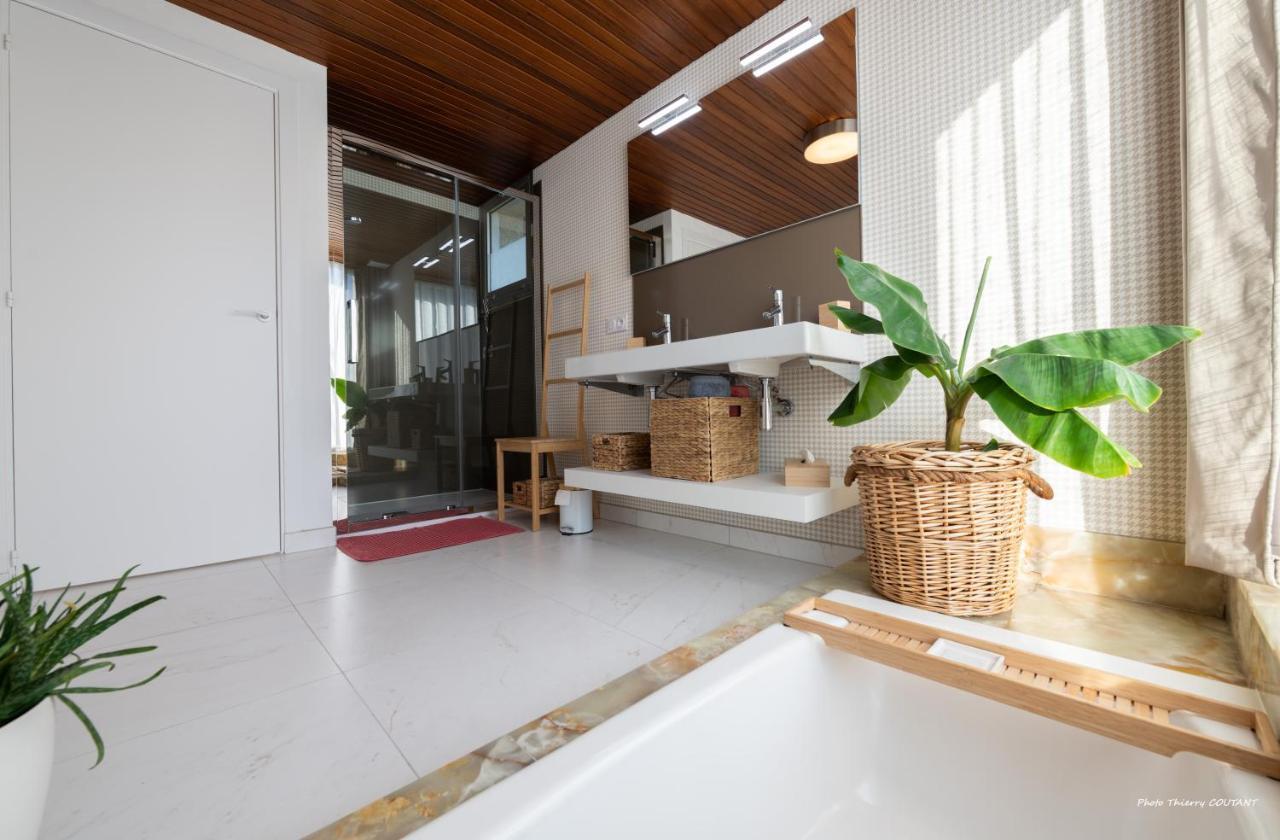 Agape, Elegant T2, 4 Etoiles, Plage Et Gr34 3Km, Centre Ville 750M Fouesnant Bagian luar foto